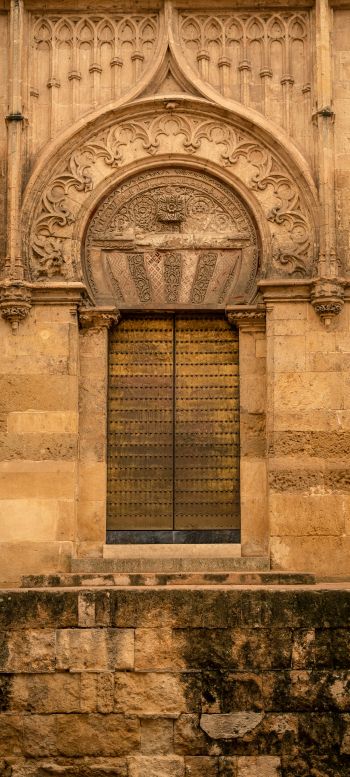 Обои 720x1600 Кордова, Испания, дверь