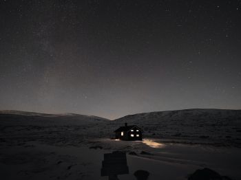 Norway, night Wallpaper 800x600