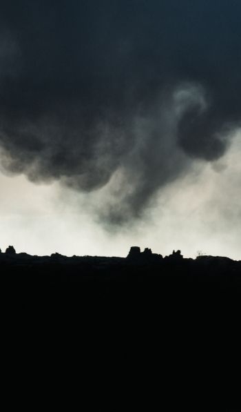 before the storm, dark photo Wallpaper 600x1024