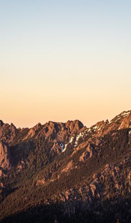 mountains, tops Wallpaper 600x1024