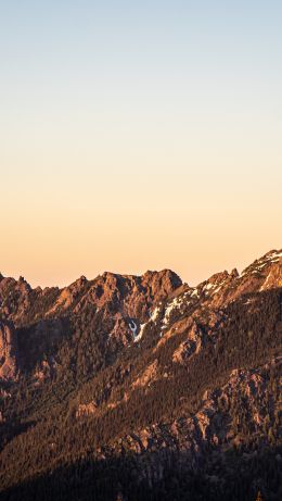 mountains, tops Wallpaper 640x1136