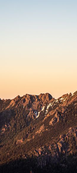 mountains, tops Wallpaper 1080x2400