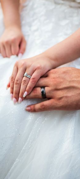 wedding, best day Wallpaper 1440x3200