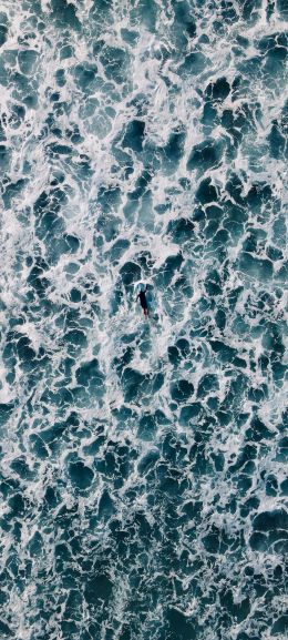 sea, rest Wallpaper 1080x2400