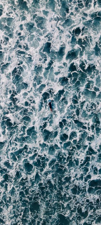 sea, rest Wallpaper 1080x2400