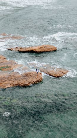 Pacific City, Oregon, USA Wallpaper 640x1136