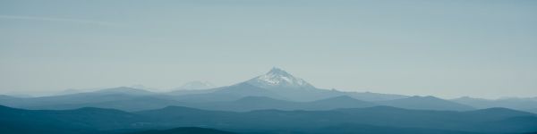 Mount Hood, Oregon, USA Wallpaper 1590x400