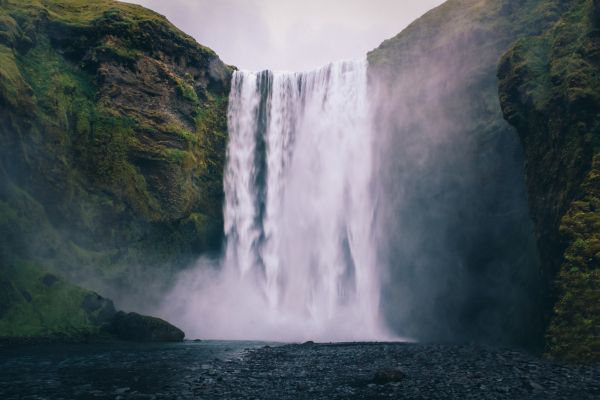Iceland, waterfall Wallpaper 10368x6912