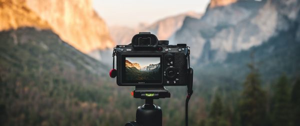 camera, shooting outdoors Wallpaper 2560x1080