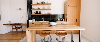 studio, kitchen Wallpaper 2560x1080