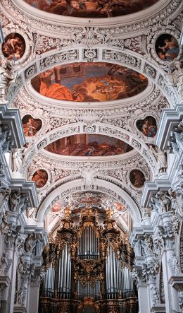 Обои 600x1024 Собор Святого Стефана, Пассау, Германия
