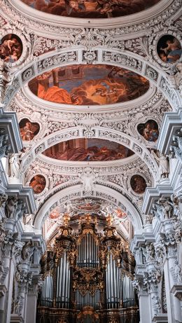 Обои 640x1136 Собор Святого Стефана, Пассау, Германия