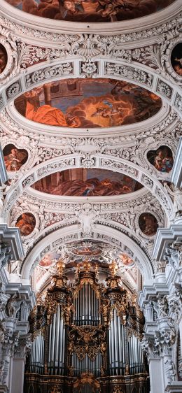 St. Stephen's Cathedral, Passau, Germany Wallpaper 1284x2778