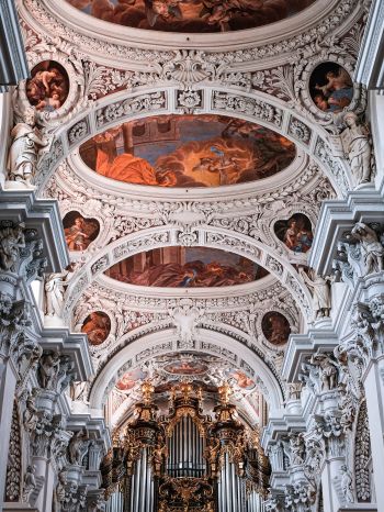St. Stephen's Cathedral, Passau, Germany Wallpaper 1668x2224