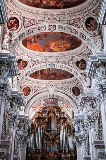 Обои 640x960 Собор Святого Стефана, Пассау, Германия