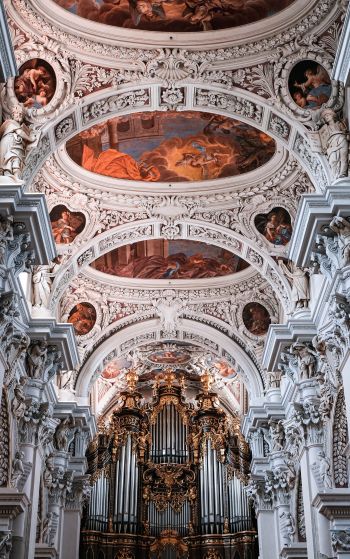 Обои 1752x2800 Собор Святого Стефана, Пассау, Германия