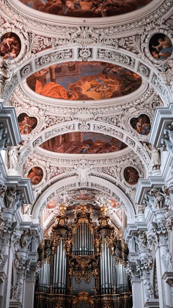 St. Stephen's Cathedral, Passau, Germany Wallpaper 640x1136