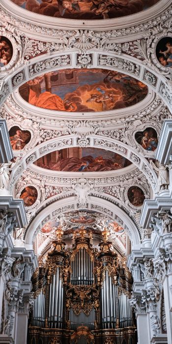St. Stephen's Cathedral, Passau, Germany Wallpaper 720x1440