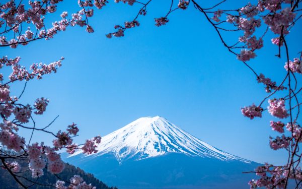 Fujiyama, volcano, Japan Wallpaper 1920x1200