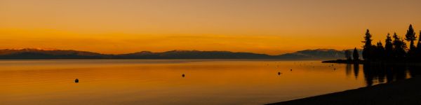 Lake Tahoe, USA Wallpaper 1590x400