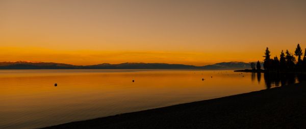 Lake Tahoe, USA Wallpaper 2560x1080