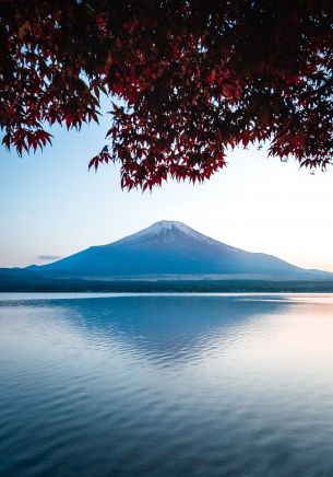 Fujiyama, volcano, Japan Wallpaper 1668x2388