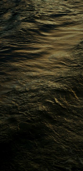 water, waves Wallpaper 1440x2960