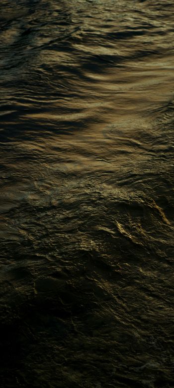 water, waves Wallpaper 1080x2400