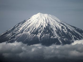 Обои 800x600 Фудзияма, вулкан, Япония