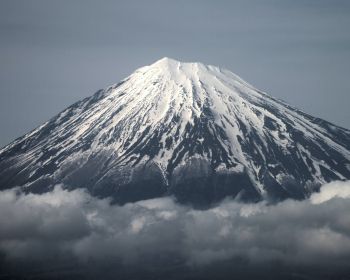 Обои 1280x1024 Фудзияма, вулкан, Япония