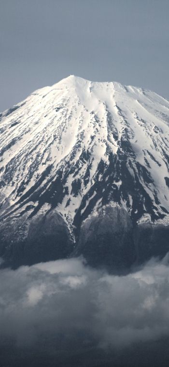 Fujiyama, volcano, Japan Wallpaper 1125x2436