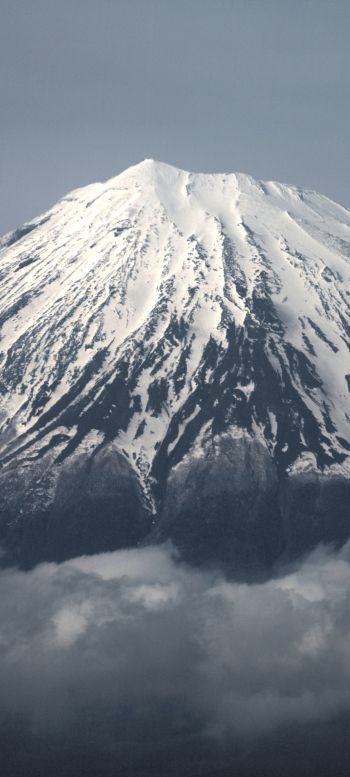 Fujiyama, volcano, Japan Wallpaper 720x1600