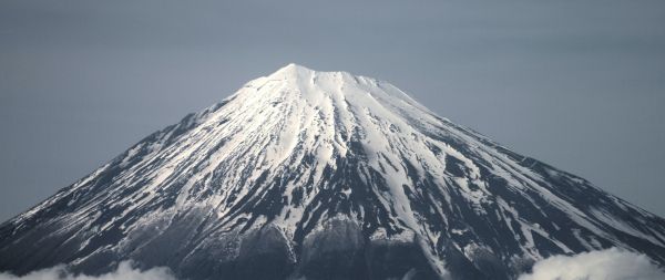 Fujiyama, volcano, Japan Wallpaper 2560x1080