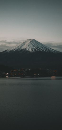 Fujiyama, volcano, Japan Wallpaper 720x1520