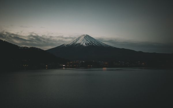 Обои 1920x1200 Фудзияма, вулкан, Япония