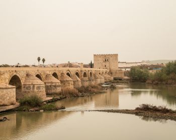 Обои 1280x1024 Римский мост, Кордова, Испания
