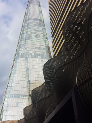 glass skyscraper Wallpaper 1668x2224