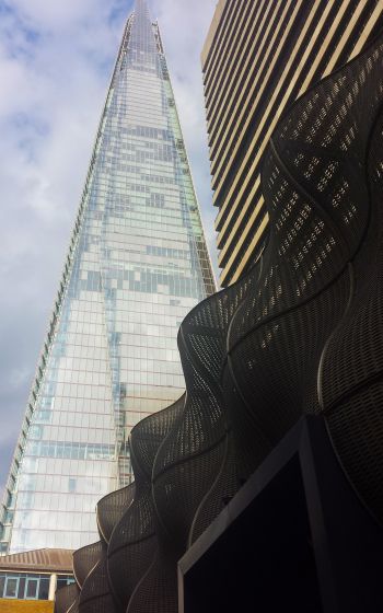 glass skyscraper Wallpaper 1200x1920