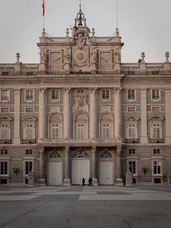 Обои 1620x2160 Королевский дворец, Мадрид, Испания