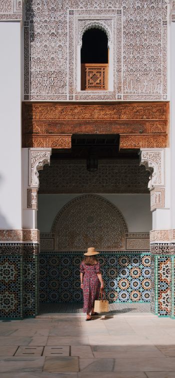 Marrakech, Morocco Wallpaper 1284x2778