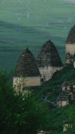 North Ossetia, village Wallpaper 750x1334