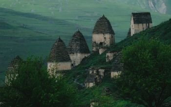 North Ossetia, village Wallpaper 2560x1600