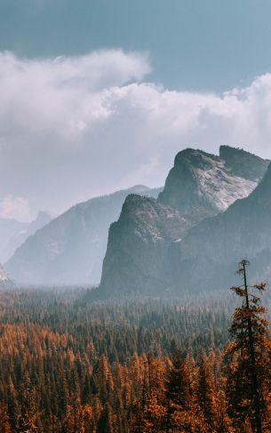 Yosemite National Park, California, USA Wallpaper 1752x2800