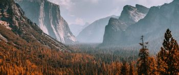 Обои 2560x1080 Национальный парк Йосемити, Калифорния, США