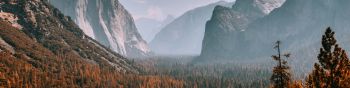 Yosemite National Park, California, USA Wallpaper 1590x400