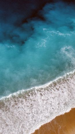 Myrtos Beach, Greece Wallpaper 640x1136