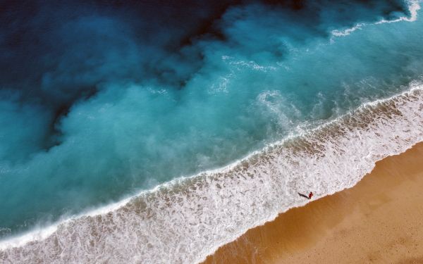 Myrtos Beach, Greece Wallpaper 2560x1600