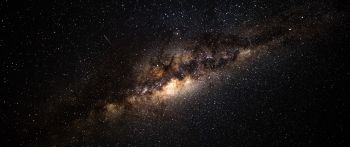 stars, galaxy, black Wallpaper 2560x1080