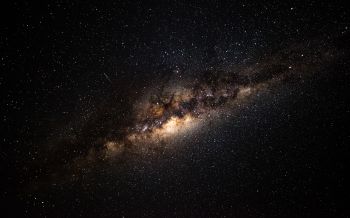 Обои 2560x1600 звезды, галактика, черный