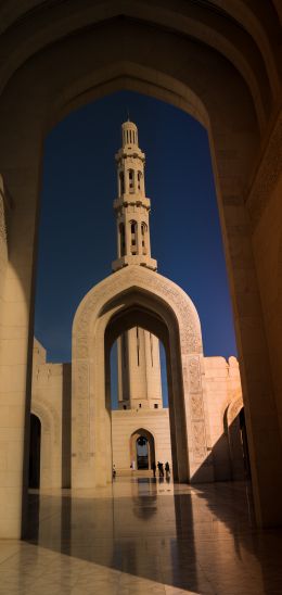 Обои 1440x3040 Большая мечеть Султана Кабуса